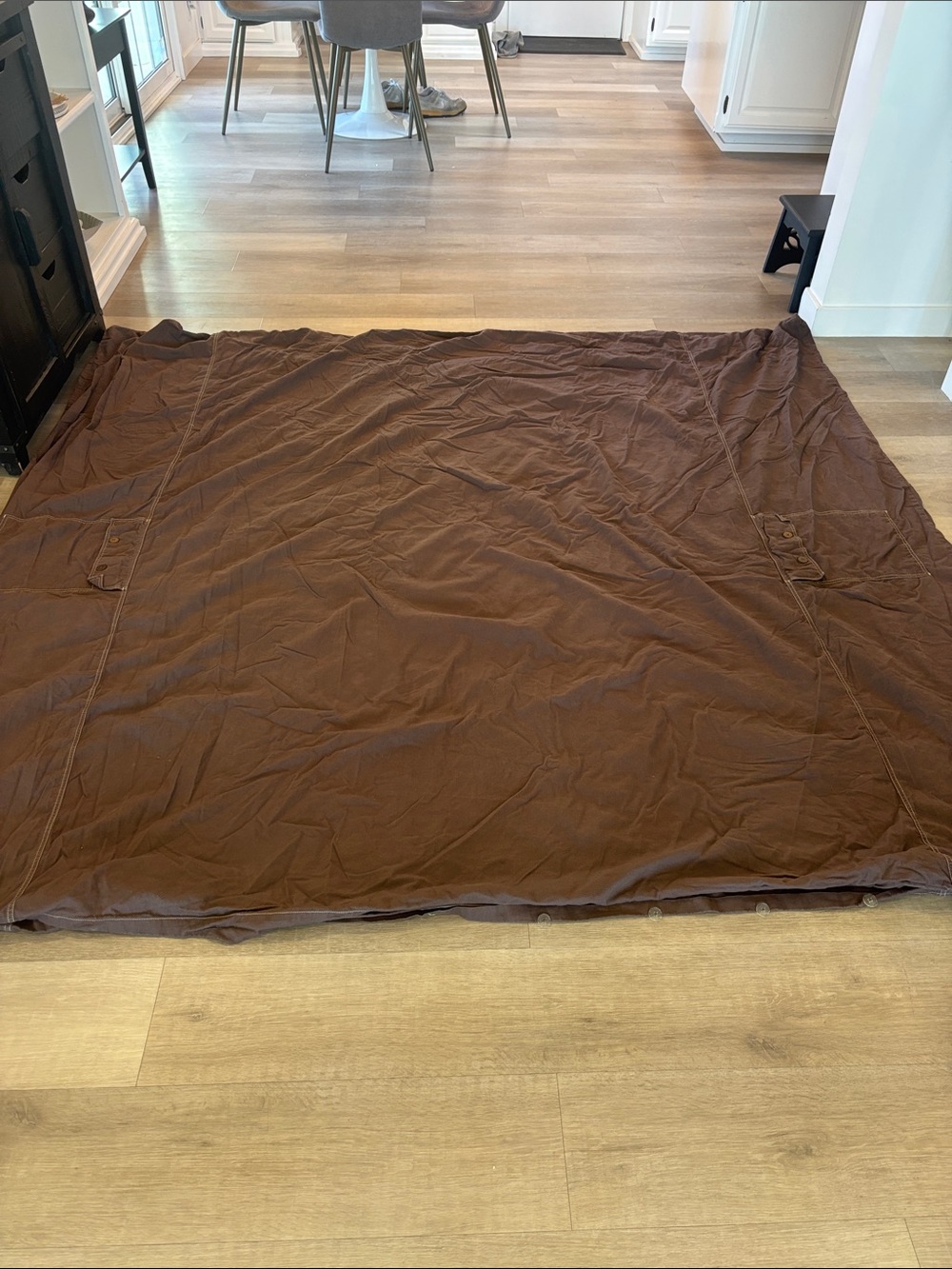 Pottery Barn Kids Brown Duvet Cover